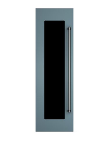 24"W. Integrated Wine Cooler Door Panel for Viking Model FDWCIC7240R - Left Hinge - November Sky