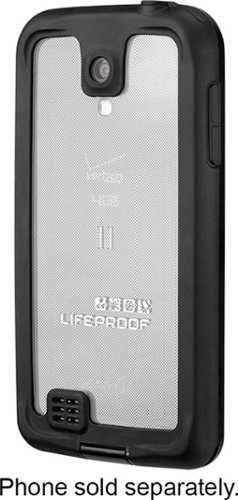  LifeProof - fre Case for Samsung Galaxy S 4 Cell Phones - Black/Clear