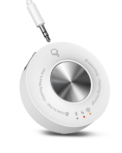 Avantree - AuraLink – Future-Proof Auracast & Classic Bluetooth Receiver for Speakers & Audio System, 328ft Long Range-Front_Standard 