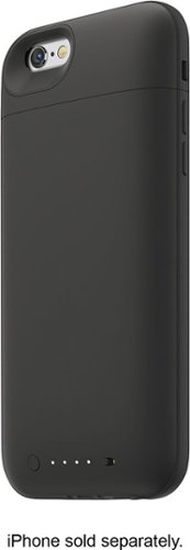  mophie - Juice Pack Plus External Battery Case for Apple® iPhone® 6 - Black