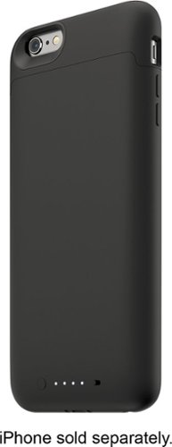 mophie - Juice Pack External Battery Case for Apple® iPhone® 6 Plus - Black
