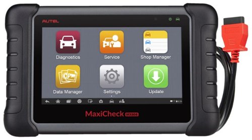 Autel - MX808 Service and Diagnostic Tablet - Black-Front_Standard 