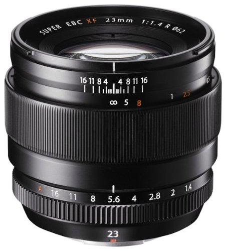  Fujifilm - XF 23mm f/1.4 R Wide-Angle Lens - Black