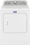 Maytag - 7.0 Cu. Ft. Electric Dryer with Extra-Large Capacity - White-Front_Standard