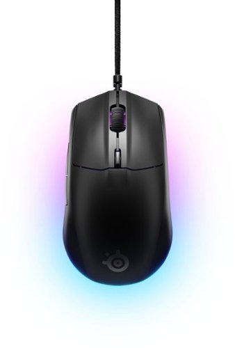 SteelSeries Rival 3 Gen 2 Wired Optical Gaming Mouse with 3-Zone RGB - Wired - Black SHOP ONLINE