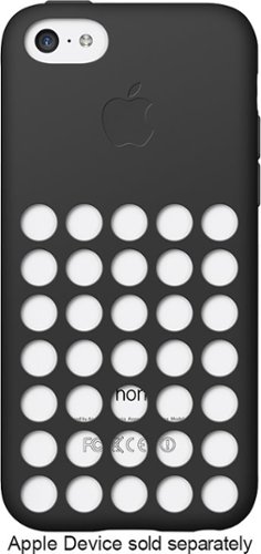  Apple - Silicone Case for Apple® iPhone® 5c - Black