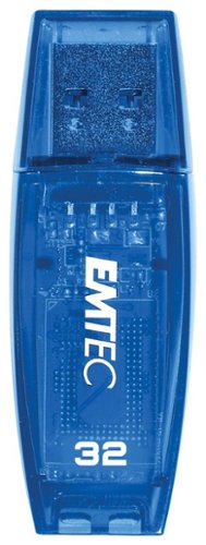  EMTEC - Color Mix 32GB USB 2.0 Flash Drive - Blue
