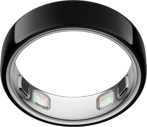 Oura - Ring 5 - Smart Ring - Size Before You Buy with OR5 Sizing Kit - Size 8 - Black - (2026)