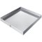 VEVOR - 27 x 25 x 2.5 Inch Washing Machine Pan 304 Stainless Steel Washing Machine Drain Pan 18 GA - Silver-Front_Standard