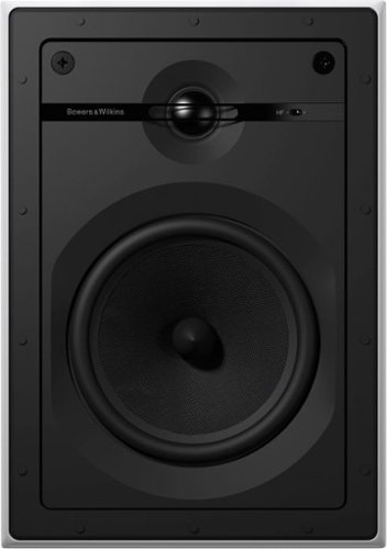 Bowers & Wilkins - CI600 Series 664 6" In-Wall Speakers w/Glass Fiber Midbass - (Pair) - Paintable White