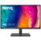 BenQ - AQCOLOR PD2705U Designer 27" IPS LED 60Hz 4K UHD Monitor with HDR (USB-C/ HDMI/ DP/Daisy Chain) - Metallic Gray-Front_Standard