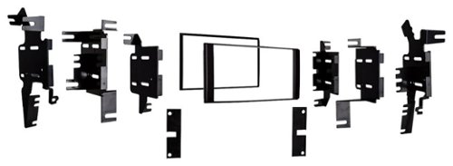Metra - Dash Kit for Select 2013-2019 Nissan Frontier DDIN - Black