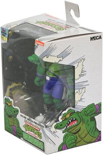 NECA Teenage Mutant Ninja Turtles (Archie Comics) 7” Scale Action Figure - Stump Wrestling Leatherhead WORLDWIDE DELIVERY
