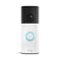 Ring - Battery Doorbell (newest model) Retinal 2K with wide-angle video, up to 6x Zoom, Two-Way Talk, and Built-In Battery - Speckled White-Front_Standard