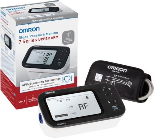 Omron 7 Series Upper Arm Blood Pressure Monitor - Black GLOBAL SHIPPING