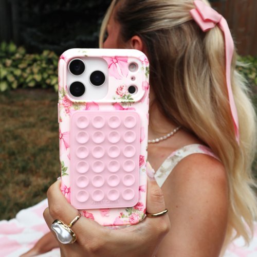 VELVET CAVIAR Magnetic Suction Phone Mount - Strawberry Milk BUY ONLINE