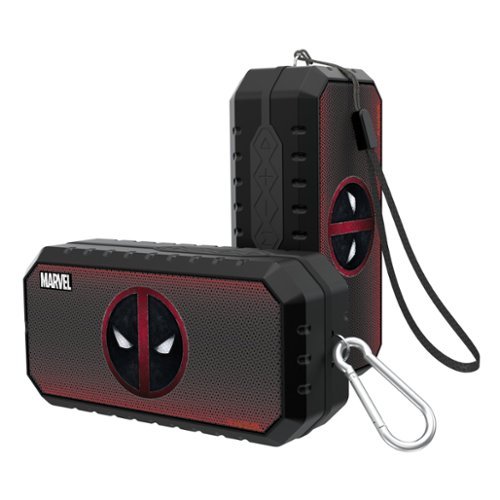 Keyscaper - Marvel Grid Bluetooth Speaker - Deadpool-Front_Standard 