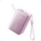 Anker - Nano Power Bank (10K, 45W, Built-In Retractable USB-C Cable), Compact Travel Design - Pink-Front_Standard