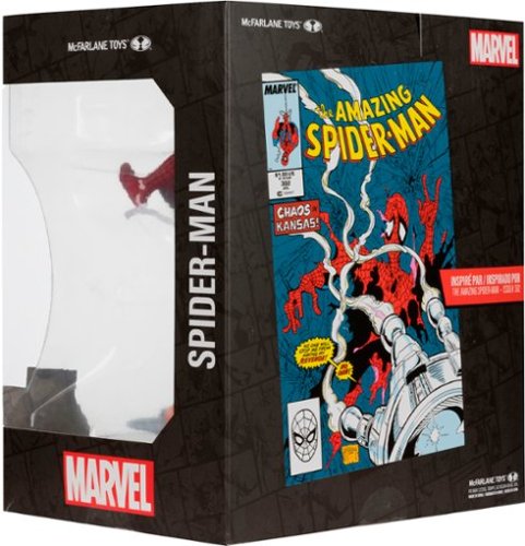 McFarlane Toys Marvel Spider-Man 1:10th Scale Collectible with Scene (The Amazing Spider-Man #302) SHOP ONLINE