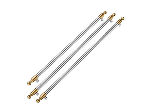 Bertazzoni - 36" Heritage Series Refrigerator Accessory - Stainless Steel/Gold