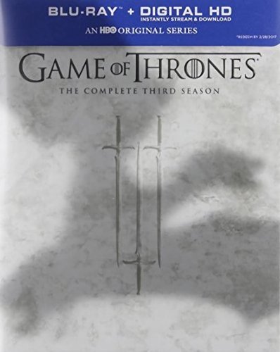  Game of Thrones: The Complete Third Season [5 Discs] [Blu-ray]