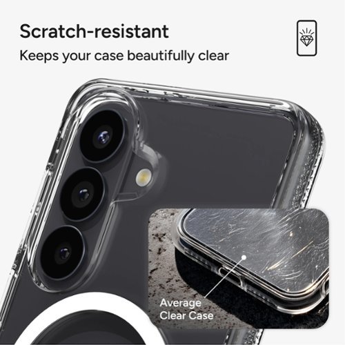ZAGG Crystal Palace Snap Magnetic Case with Kickstand for Samsung Galaxy S26 - Clear WORLDWIDE DELIVERY