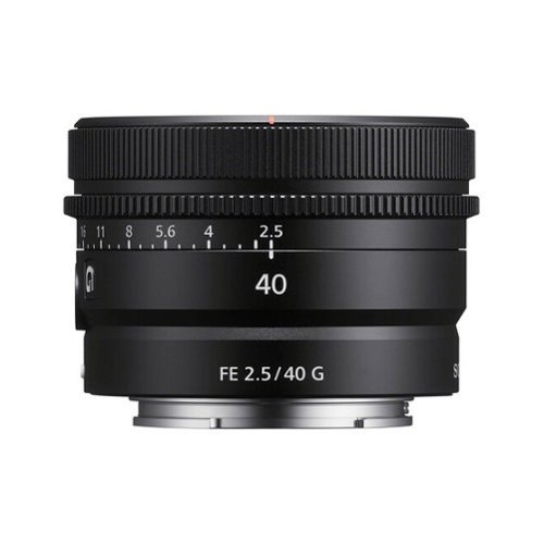 Sony FE 40mm F2.5 G Full Frame Ultra Compact G Lens Black
