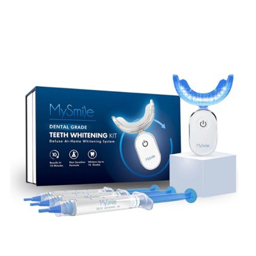 MySmile Advanced Teeth Whitening Kit with 28 LED Light & 22