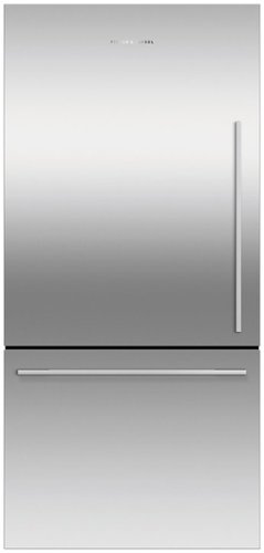 Fisher & Paykel - ActiveSmart 17.1 Cu. Ft. Bottom-Freezer Refrigerator - Silver