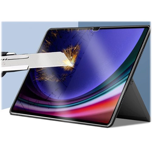 SaharaCase ZeroDamage Ultra Strong Tempered Glass Screen Protector for Samsung Galaxy Tab S10 Ultra, Tab S9 Ultra, and Tab S8 Ultra - Clear HOW TO BUY