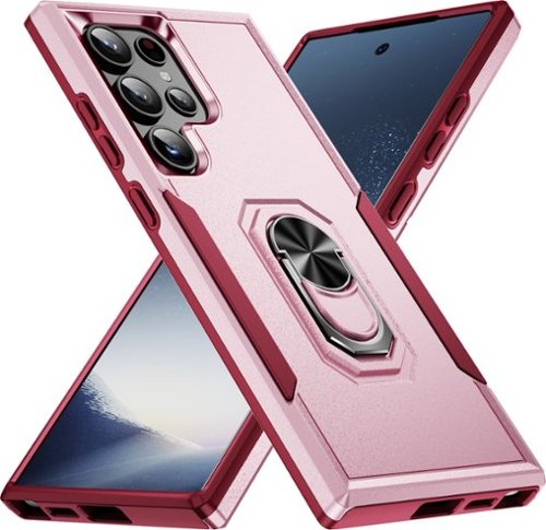 SaharaCase ArmorPro Kickstand Case for Samsung Galaxy S24 Ultra - Wild Pink GLOBAL SHIPPING