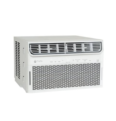 GE Profile - 450 Sq. Ft. 10,000 BTU Smart Ultra Quiet Window Air Conditioner - White-Front_Standard 