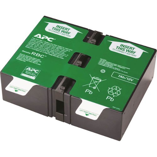  Rechargeable Lead Acid Replacement Battery Cartridge #123 for Select APC Back-Up Systems