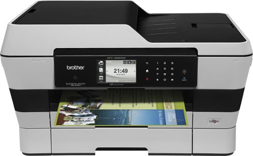  Brother - MFC-J6920DW Wireless All-In-One Printer - Gray
