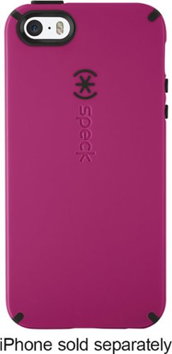  Speck - CandyShell + Faceplate Case for Apple® iPhone® 5 and 5s - Pink/Black