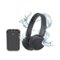 Sony - WH-CH520 Compact Wireless Bluetooth On-Ear Headphones bundle - Black-Front_Standard