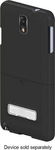  Platinum™ - Kickstand Case with Holster for Samsung Galaxy Note 3 Cell Phones - Black
