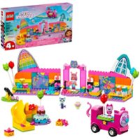 LEGO - 4+ Gabby?s Dollhouse Gabby?s Party Room Playset with Pink Car 10797