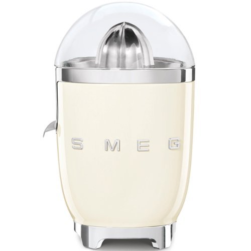 SMEG - CJF01 Manual Pressure Citrus Juicer - Cream-Front_Standard 