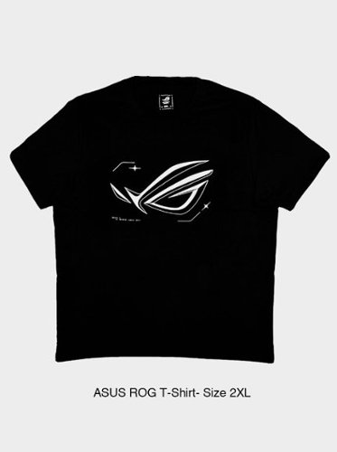 ASUS ROG Gaming Accessories Bundle – Size 2XL T‑Shirt, Snapback
