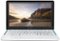HP - 11.6" Chromebook Wi-Fi + 4G LTE - Exynos 5 - 2GB Memory - 16GB Flash (eMMC) Memory - Piano White/Blue-Front_Standard
