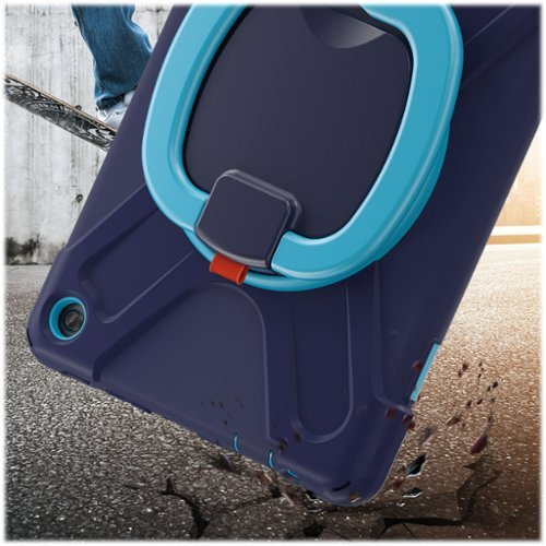 SaharaCase SpLaSh Series Heavy Duty Case for Amazon Fire HD 10 (2023) - Blue BUY IN MIDDLE EAST