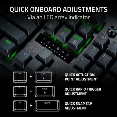 RAZER HUNTSMAN V3 PRO FULL SIZE WIRED ANALOG OPTICAL ESPORTS KEYBOARD WITH RAZER SNAP TAP, RAPID TRIGGER, ADJUSTABLE ACTUATION - BLACK HOW TO BUY