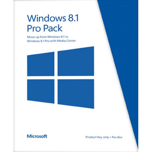  Microsoft - Windows 8.1 Pro Pack Upgrade - Digital - English