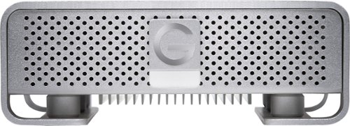  G-Technology - G-DRIVE (Gen 6) 2TB External USB 3.0/2.0, FireWire 800 and eSATA Hard Drive - Silver