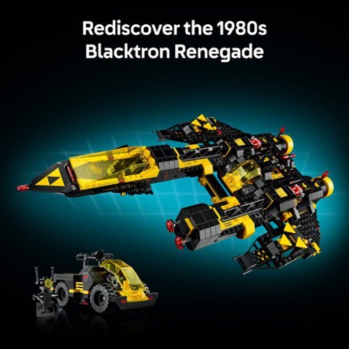 LEGO Icons Blacktron Renegade Building Kit 10355 WORLDWIDE DELIVERY