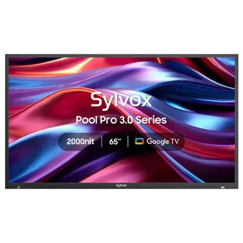 Sylvox Pool Pro 3.0 Series  
2000nit 65"  
Google TV