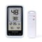 AcuRite - Wireless Thermometer with Digital Display - White-Front_Standard