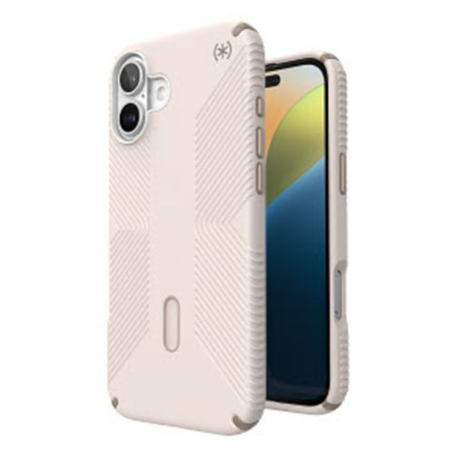 Speck Presidio2 Grip ClickLock Case with MagSafe for Apple iPhone 16 Plus - Bleached Bone GLOBAL SHIPPING