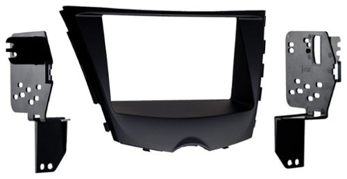 Metra - Aftermarket Radio Installation Kit for 2012 and Later Hyundai Veloster Vehicles - Matte Black
